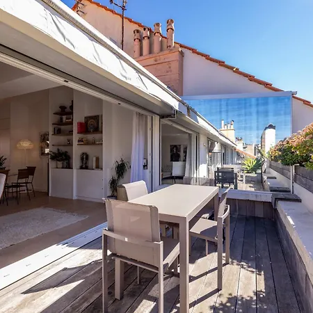 2 Bedroom Sea View Penthouse Near La Croisette Miami Penthouse Cannes