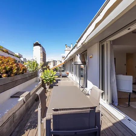 2 Bedroom Sea View Penthouse Near La Croisette Miami Penthouse Appartement